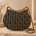 Beaded shoulder evening bag